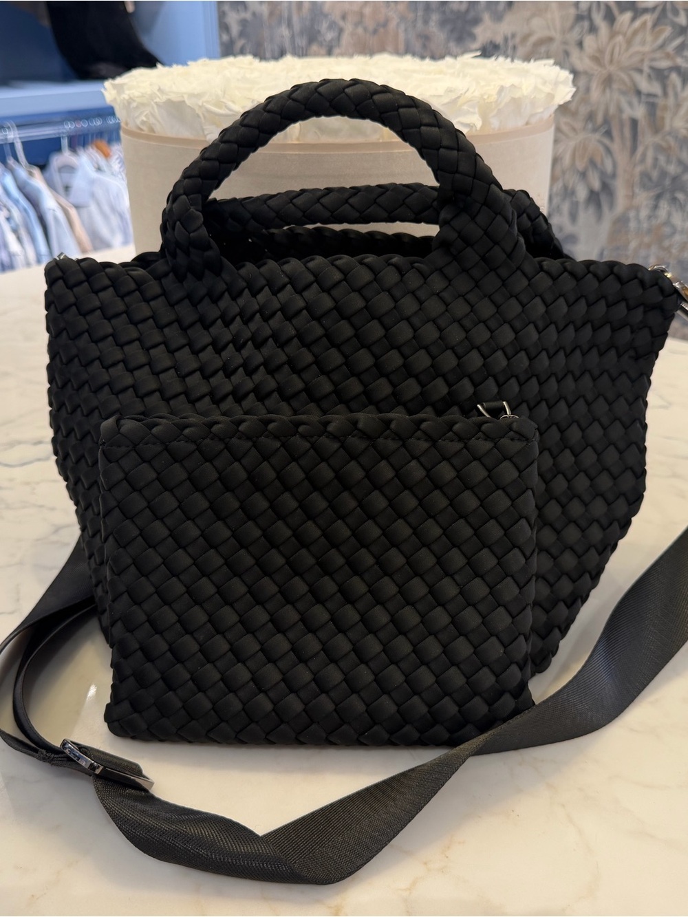Naghedi St. Barths Small Tote – Black